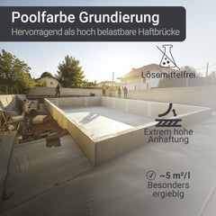 Schwimmbadfarbe Grundierung SL708 Spezial Haftgrund für Poolfarbe 1-10kg