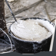 Rührquirl für Bohrmaschine – 40 cm Farbquirl aus Stahl | Mischer für Farbe, Lack, Epoxidharz & Beton | 8 mm Sechskantschaft I R - 100 - WO - WE.SHOP