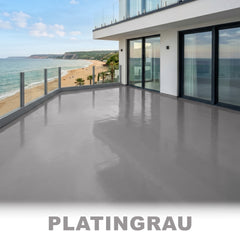 Pintura W735 Imrepmeable Resina para Terraza Azotea Balcón Protección Exterior 2.5-10Kg