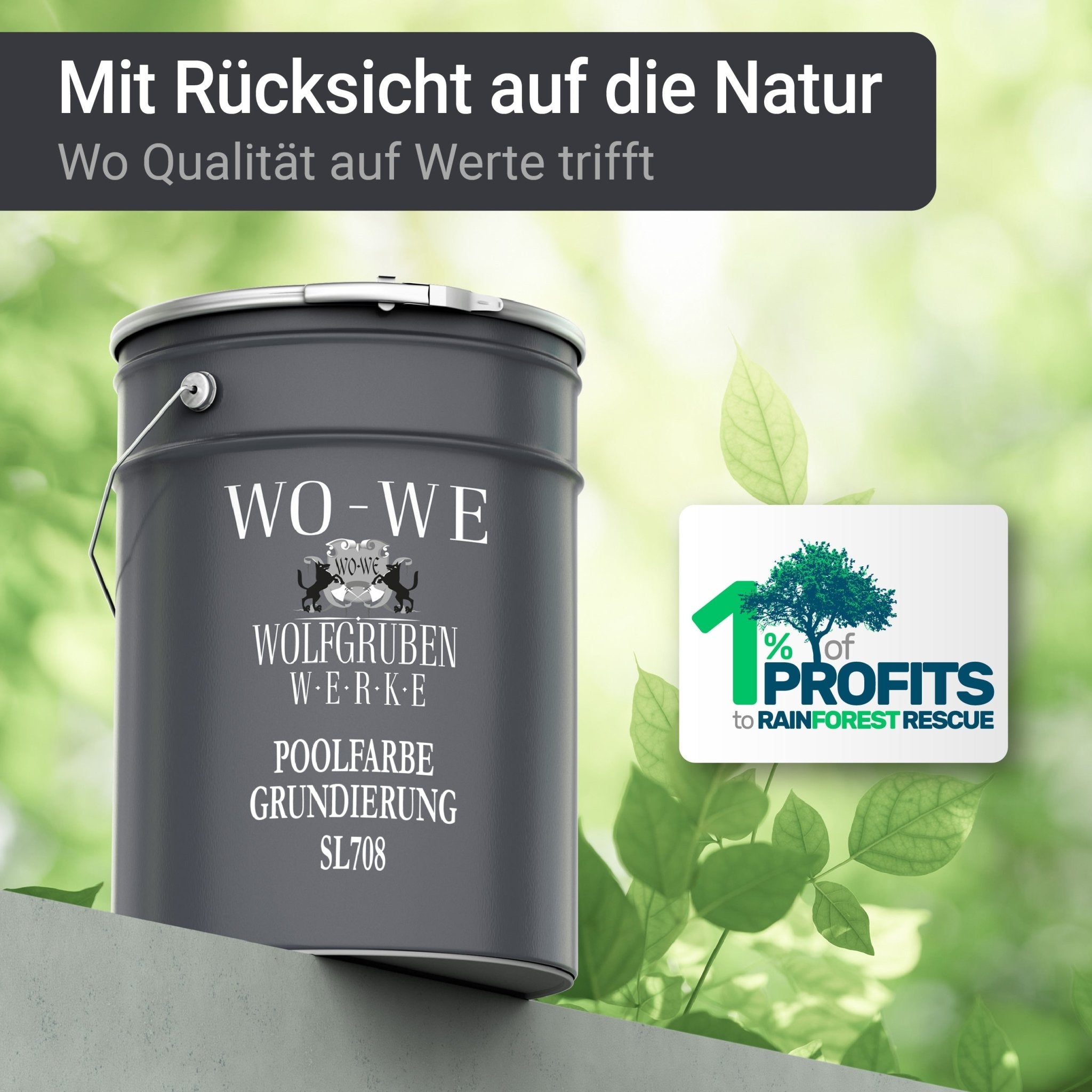 Schwimmbadfarbe Grundierung SL708 Spezial Haftgrund für Poolfarbe 1 - 10kg - WO - WE.SHOP