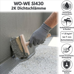 2K Sellador Impermeabilizante para piscina Resina Epoxi SL430 - 5-20Kg
