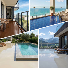 2-Pack Epoxy Resin Coating Balcony terrace concrete paint W735 2.5-10Kg
