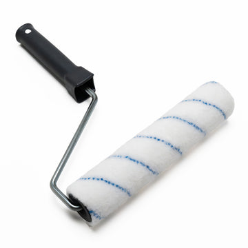 Farbwalze 23cm – Profi Malerwalze mit 10mm Florhöhe für glatte bis leicht strukturierte Flächen I FR-100