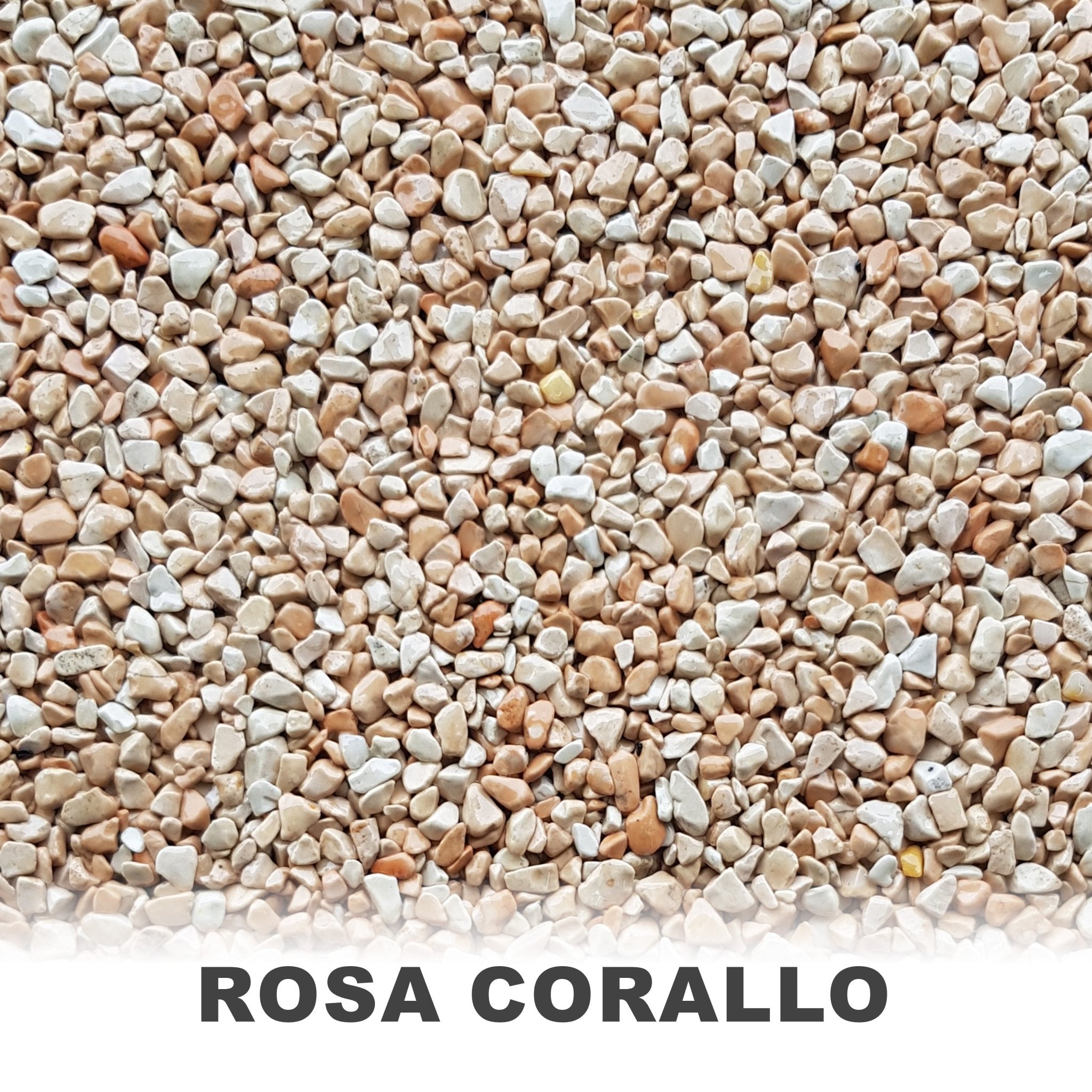 25Kg Steinteppich Set Marmorkies Bodenbeschichtung Naturstein W730 - 2qm - WO - WE.SHOP