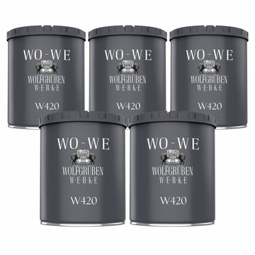 Pintura para madera, barniz para madera, acabado para madera, revestimiento protector contra la intemperie W420 – 5 L LIQUIDACIÓN