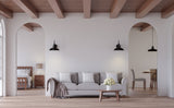  Pintura de emulsión para Paredes y Techos usos Interiores decorativa color Blanco W555 5-20L